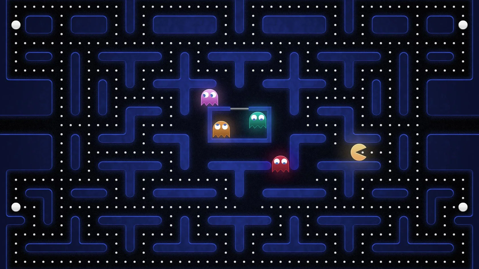 Pac-Man стала культовой не просто так. В свое время автоматы с ней собирали аншлаги.