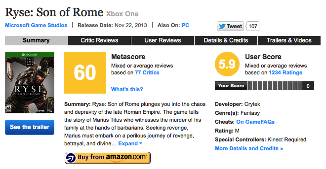 Crytek готова ввязаться в битву за виртуальную реальность - изображение 2 Crytek готова ввязаться в битву за виртуальную реальность - фото 2