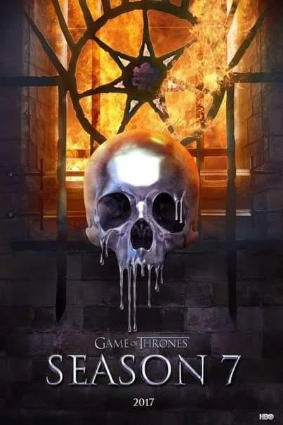 Постер седьмого сезона «Игры престолов» обещает — будет жарко - фото 1