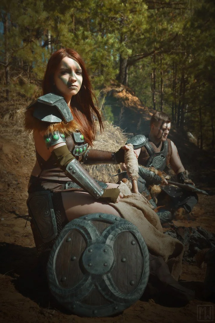 Косплей дня: Довакин и Эйла Охотница из The Elder Scrolls V: Skyrim - фото 7