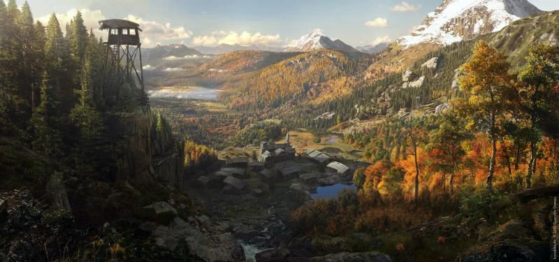 Прекрасные концепты Horizon: Zero Dawn от художников «Игры престолов» - фото 6