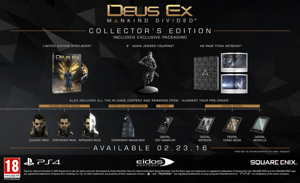 Deus Ex: Mankind Divided выйдет 23 февраля - фото 1