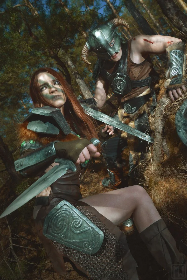 Косплей дня: Довакин и Эйла Охотница из The Elder Scrolls V: Skyrim - фото 5