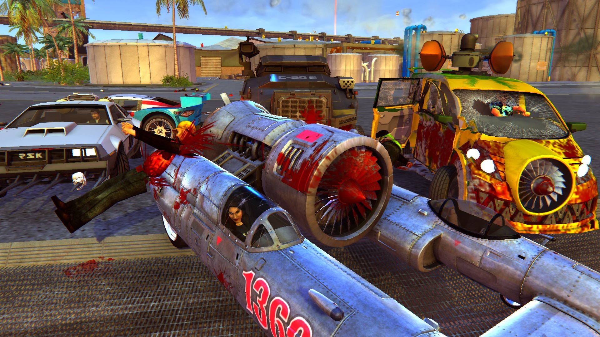 Ремейк Carmageddon официально в Steam: пенсионеры против бульдозеров - фото 5