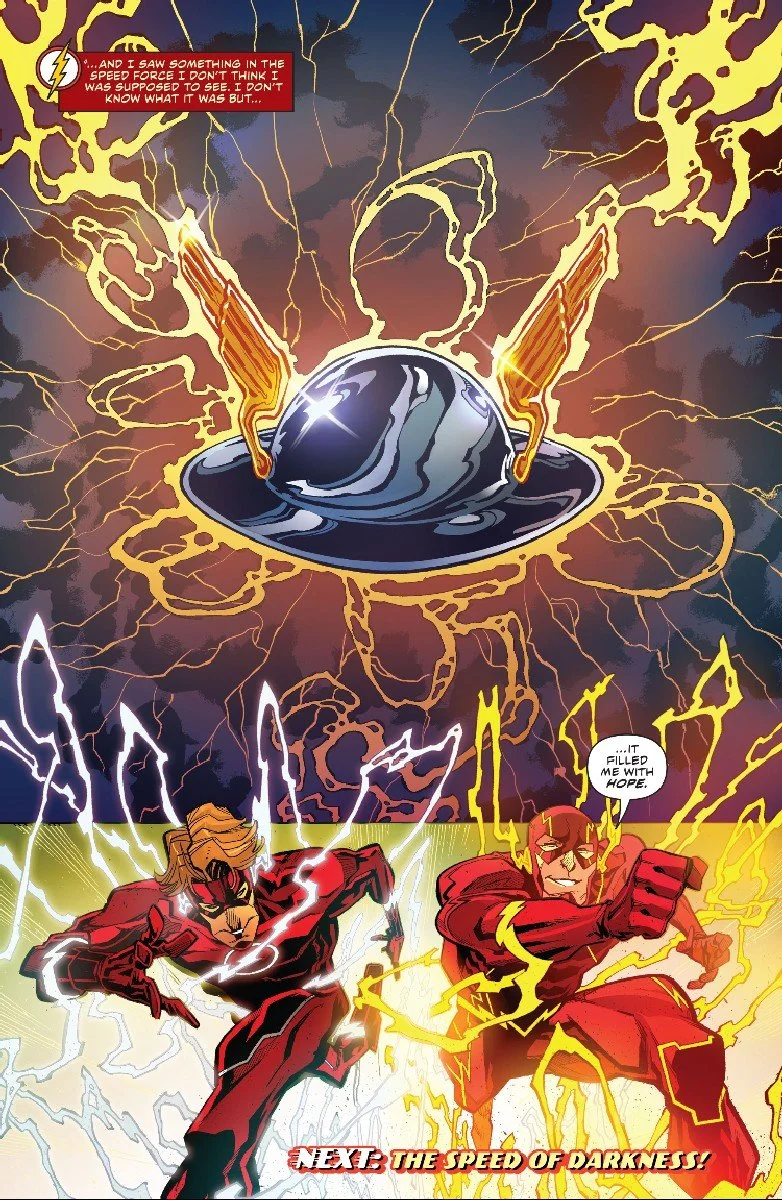 Фрагмент из комикса Flash #9