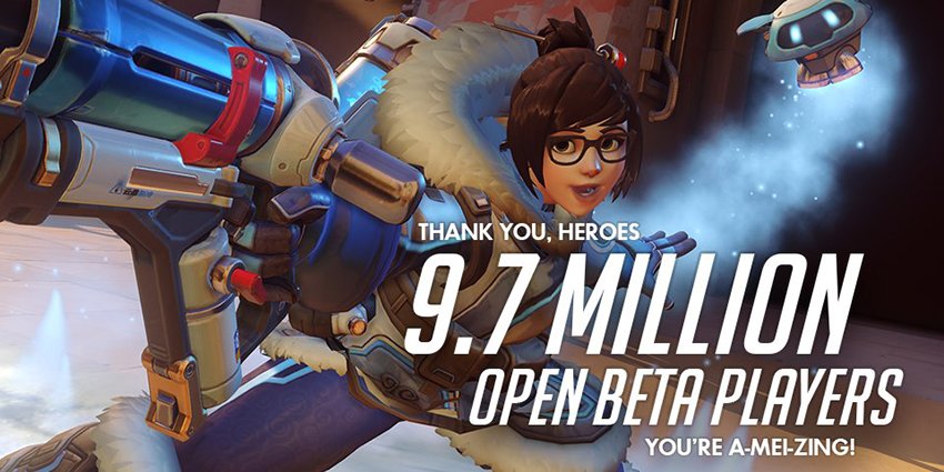 Бета Overwatch обогнала всех конкурентов - изображение 1 Бета Overwatch обогнала всех конкурентов - фото 1