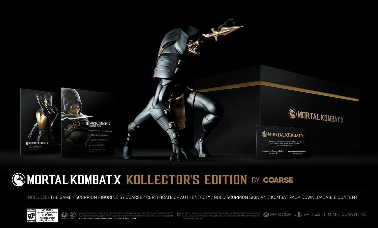 Коллекционное издание Mortal Kombat X: фигурка Скорпиона за $150 - фото 1