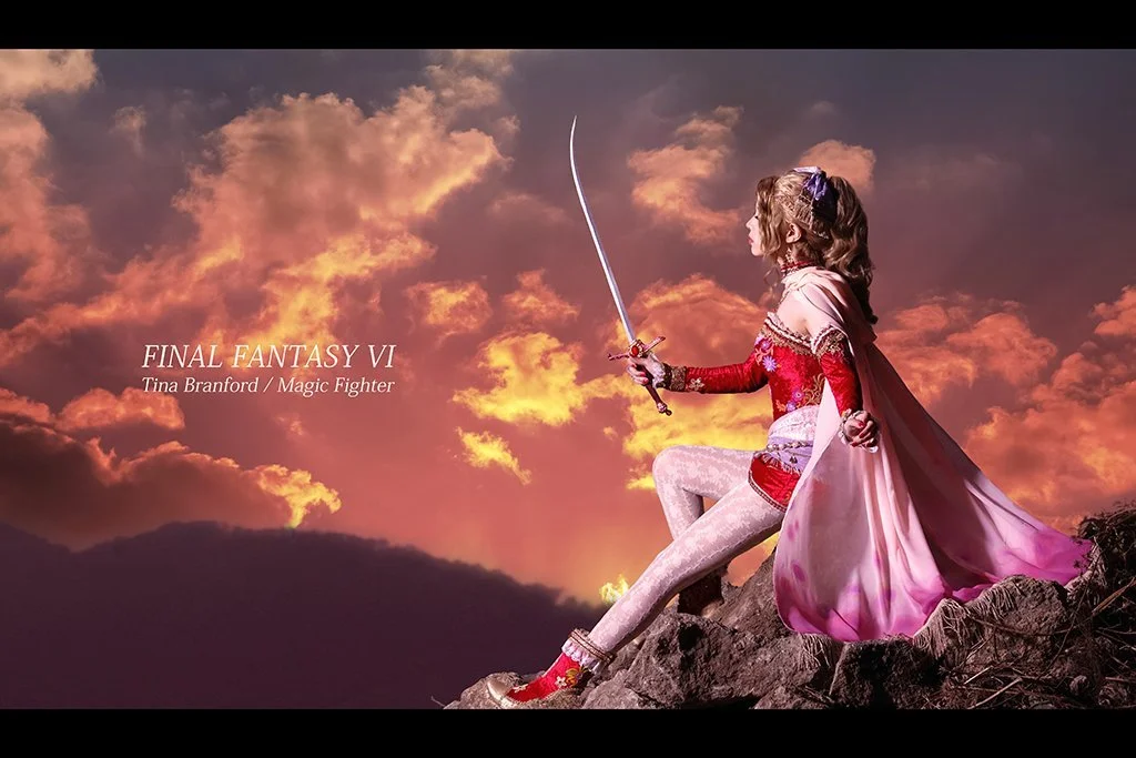 Качественный японский косплей героини Final Fantasy VI - фото 4