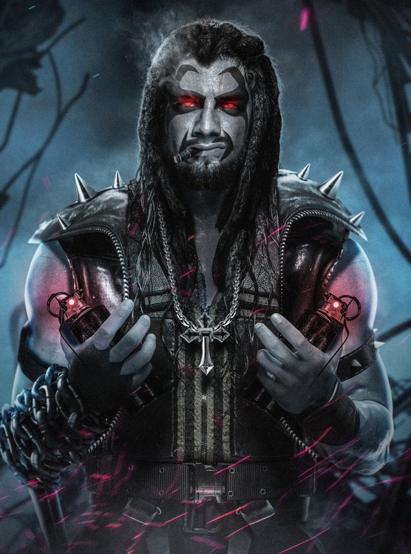 Роман Рейнс (WWE) в виде Лобо