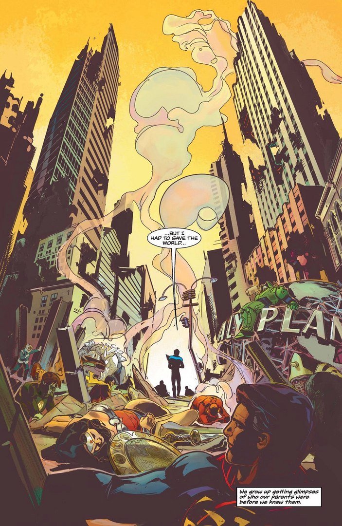 Найтвинг-нацист уничтожает вселенную DC... стоп, что?! - фото 5