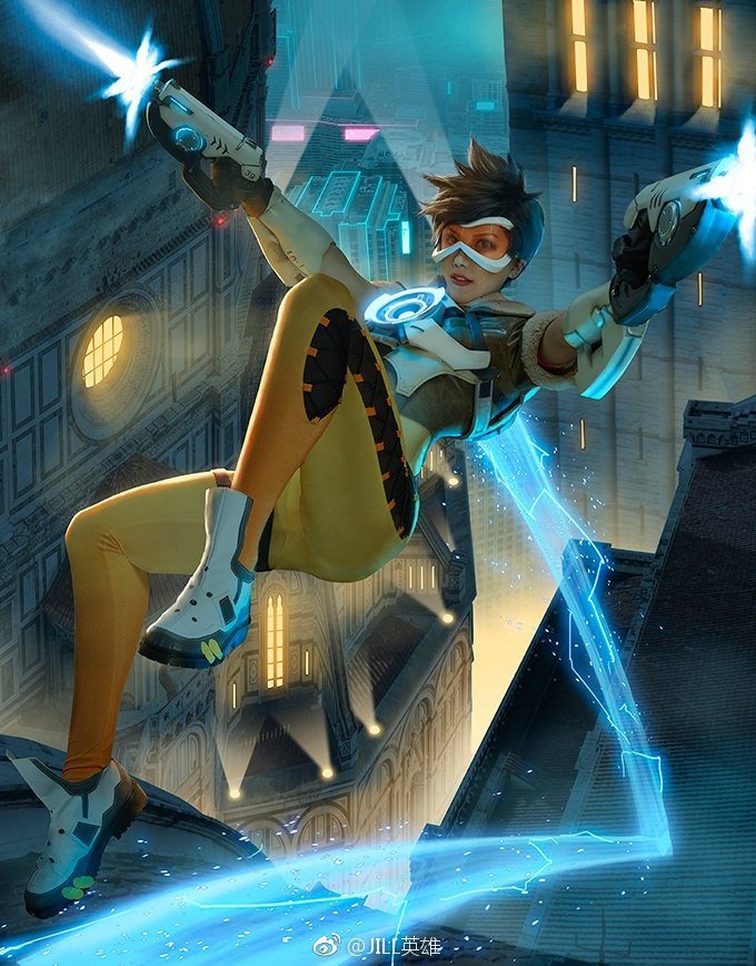 Косплей дня: жизнерадостная Трейсер из Overwatch﻿ - фото 5