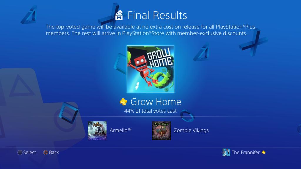 Vote to Play на сентябрь: подписчики PS Plus выбрали Grow Home - изображение 1 Vote to Play на сентябрь: подписчики PS Plus выбрали Grow Home - фото 1