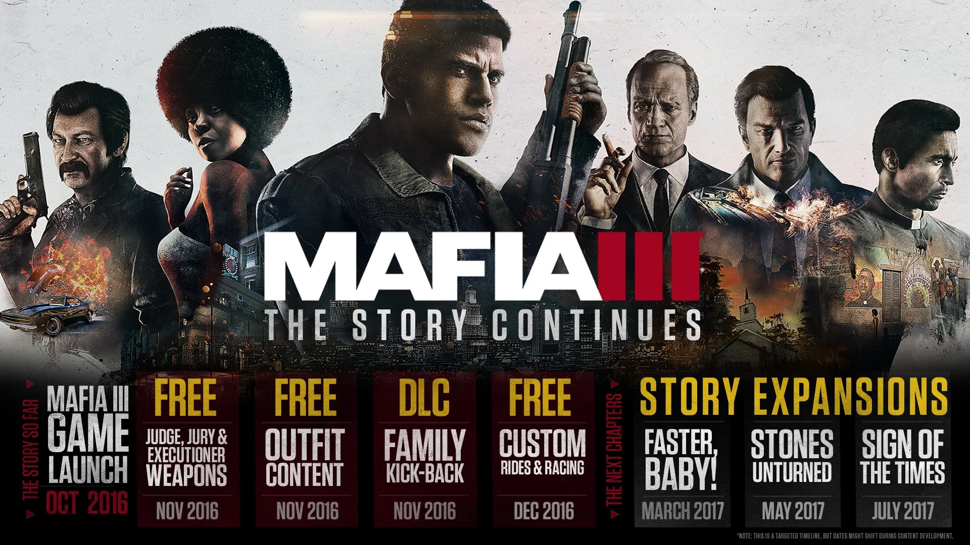 Mafia 3 не сдается: в 2017 году выйдут три сюжетных дополнения - фото 1