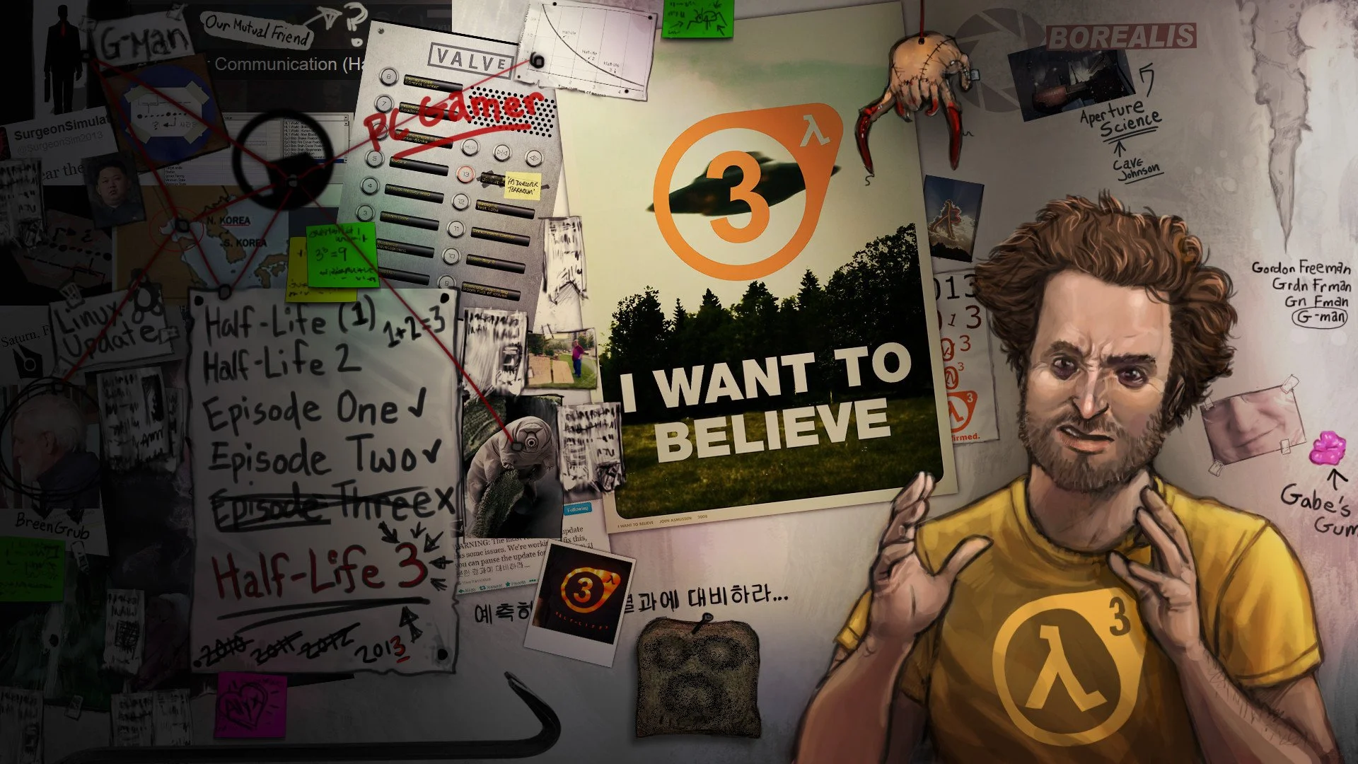 Инди-игры Steam скрывают страшную тайну: дату выхода Half-Life 3? - фото 1