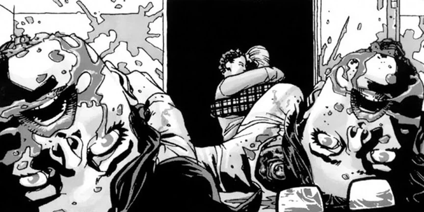 12 самых жестоких сцен в комиксе «Ходячие мертвецы» - фото 4