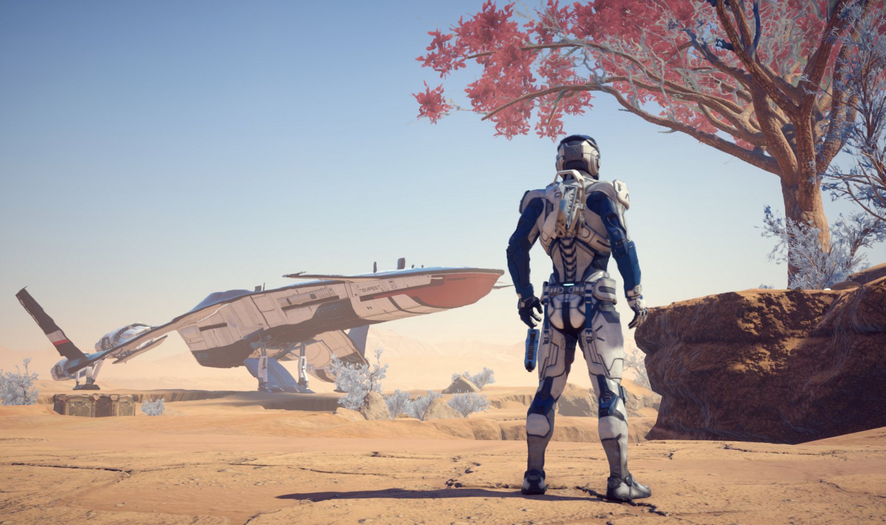 В Mass Effect: Andromeda действительно странная анимация, но начав с нее многие принялись нападать и на картинку в целом. А это вовсе не справедливо — выглядит Andromeda здорово и с художественной, и с чисто технической стороны. Недавно мы собирали для вас самые красивые скриншоты космоса в игре, а теперь подготовили подборку локаций и персонажей.