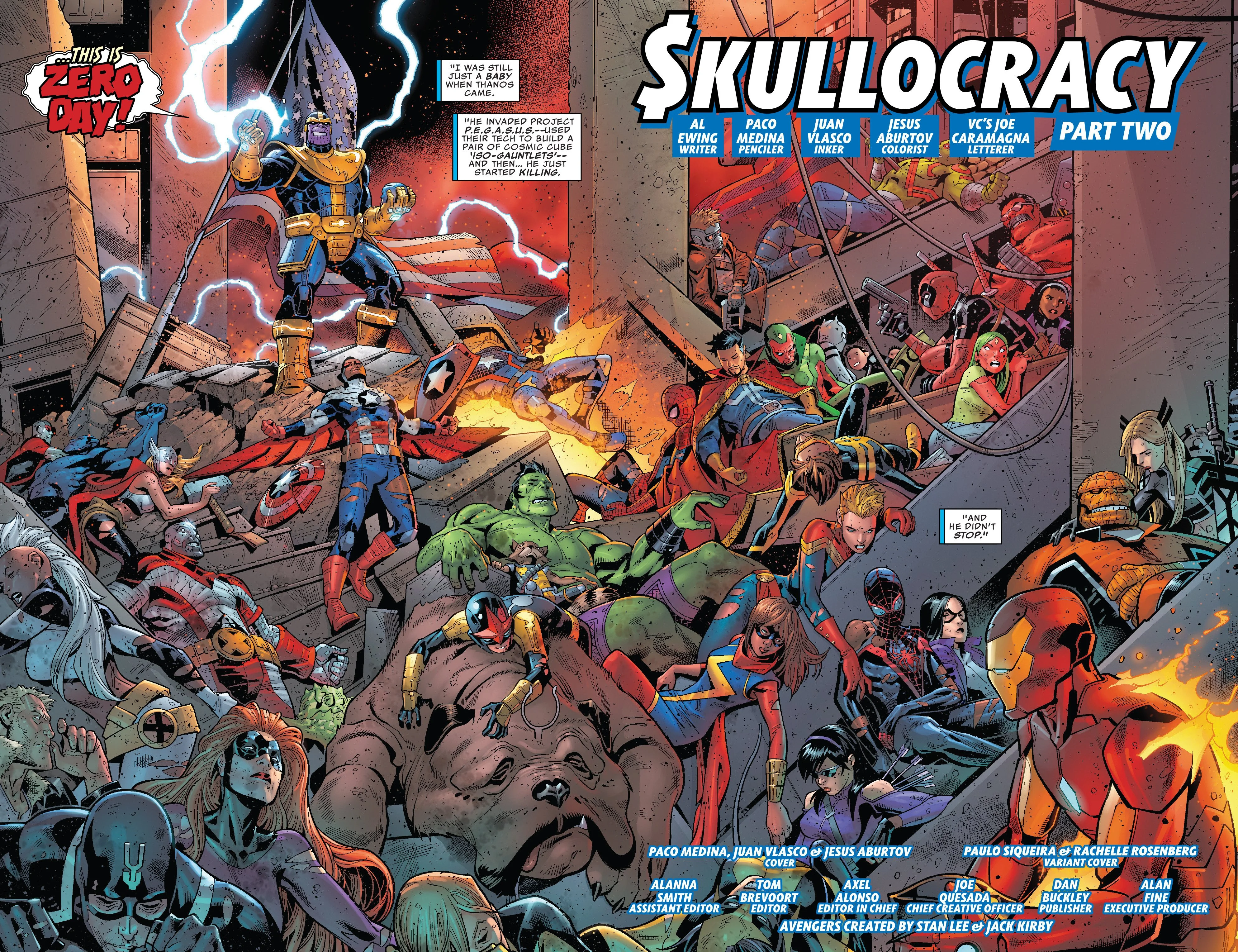 В новом номере U.S.Avengers показали еще один Конец Света из-за Таноса - фото 2