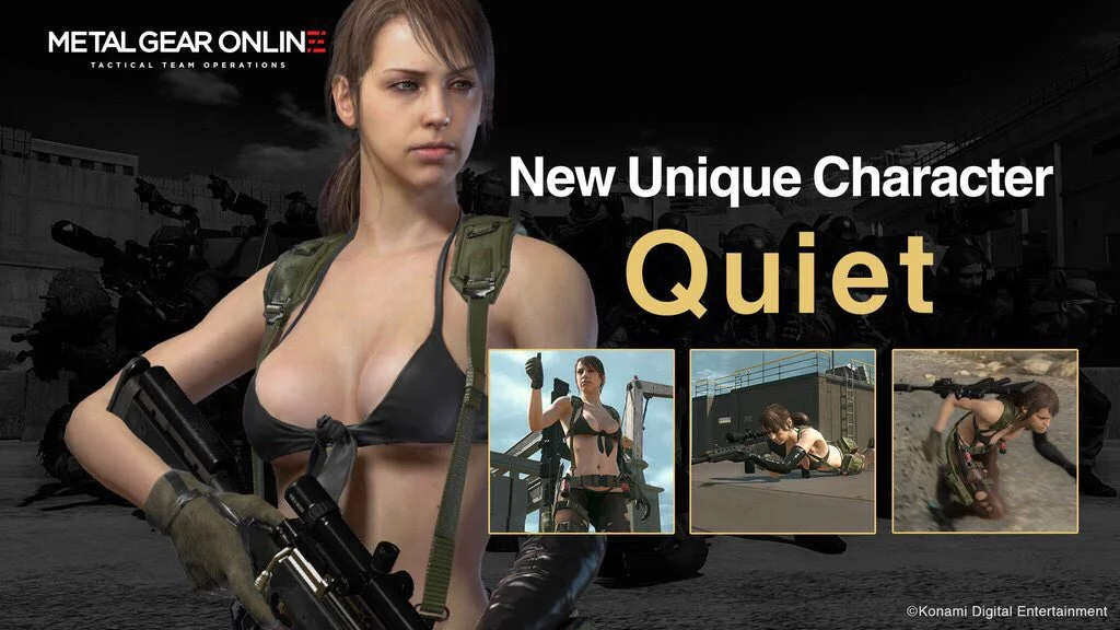 Квайет присоединится к Metal Gear Online в следующем дополнении - фото 1