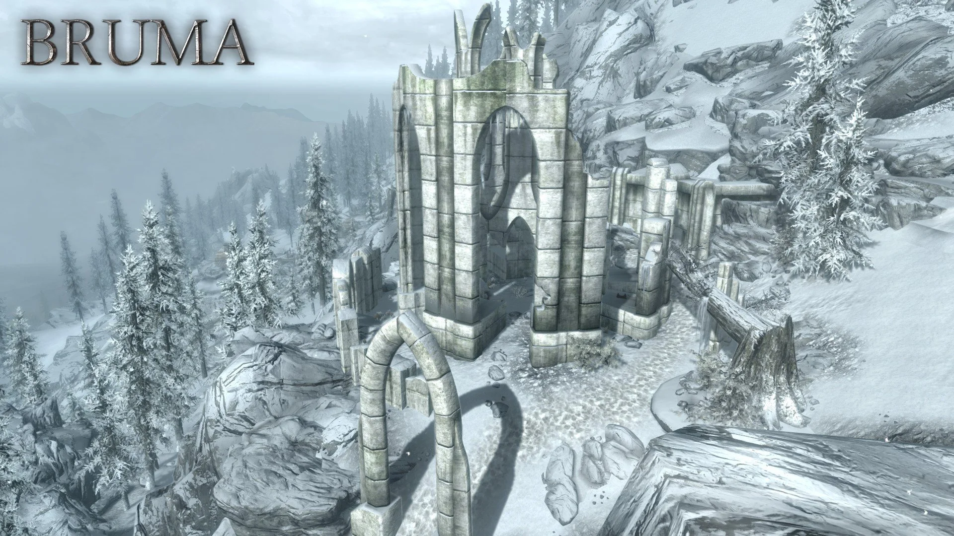 Это Брума! Фанатский аддон добавил в Skyrim огромный город из Oblivion - фото 1