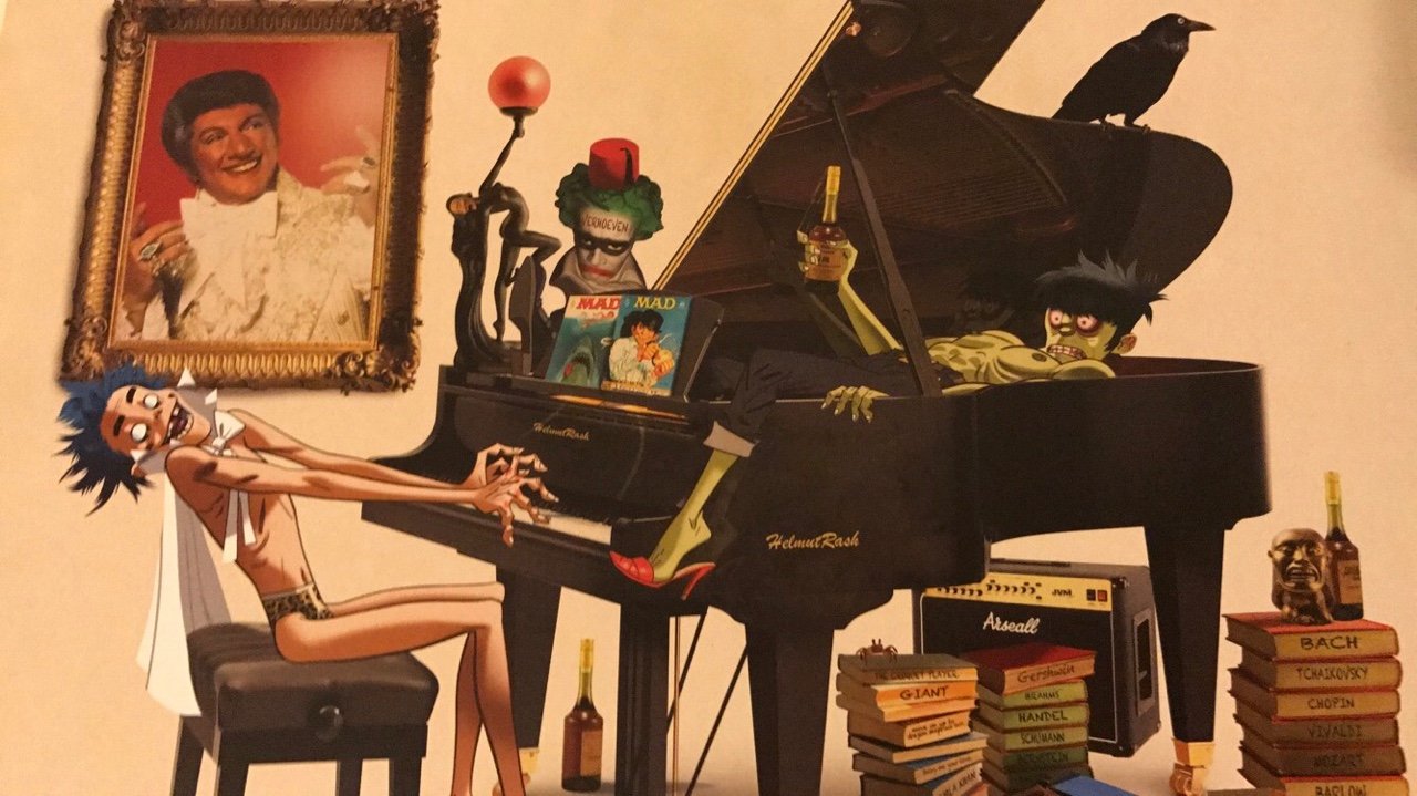Полюбуйтесь на прекрасные иллюстрации из артбука по Humanz от Gorillaz - фото 16