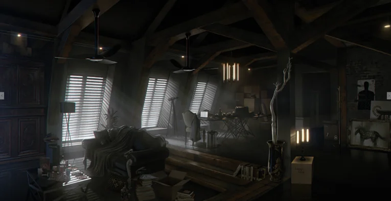 Квартира Адама Дженсена в Deus Ex: Mankind Divided выглядит как притон - фото 2