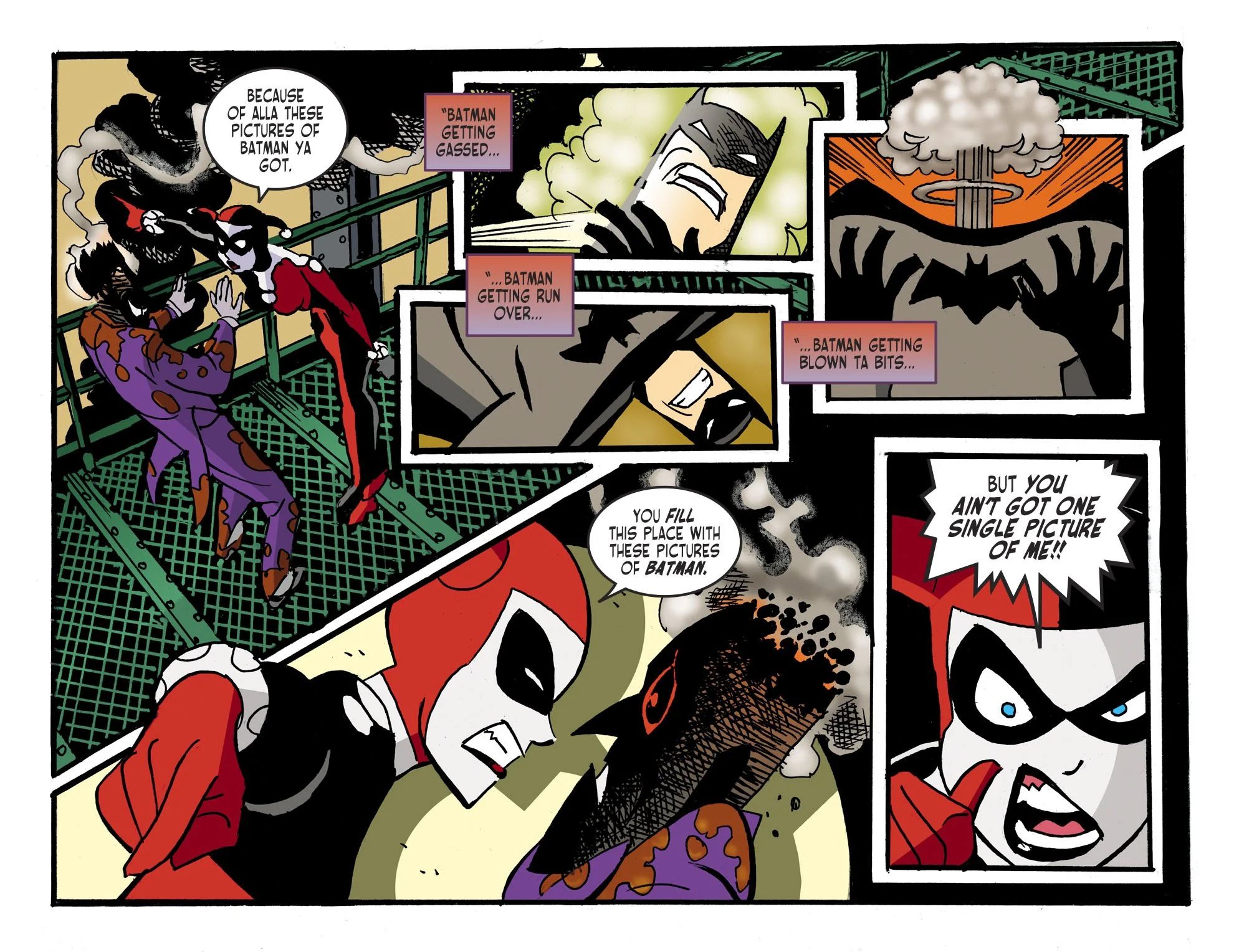 В предыстории к Harley Quinn and Batman Харли порвала с Джокером - фото 1