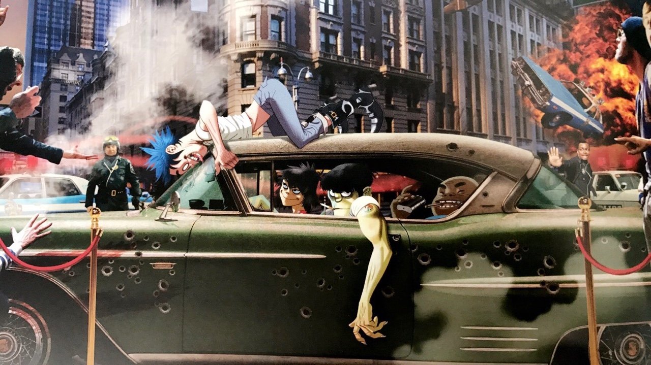 Полюбуйтесь на прекрасные иллюстрации из артбука по Humanz от Gorillaz - фото 1