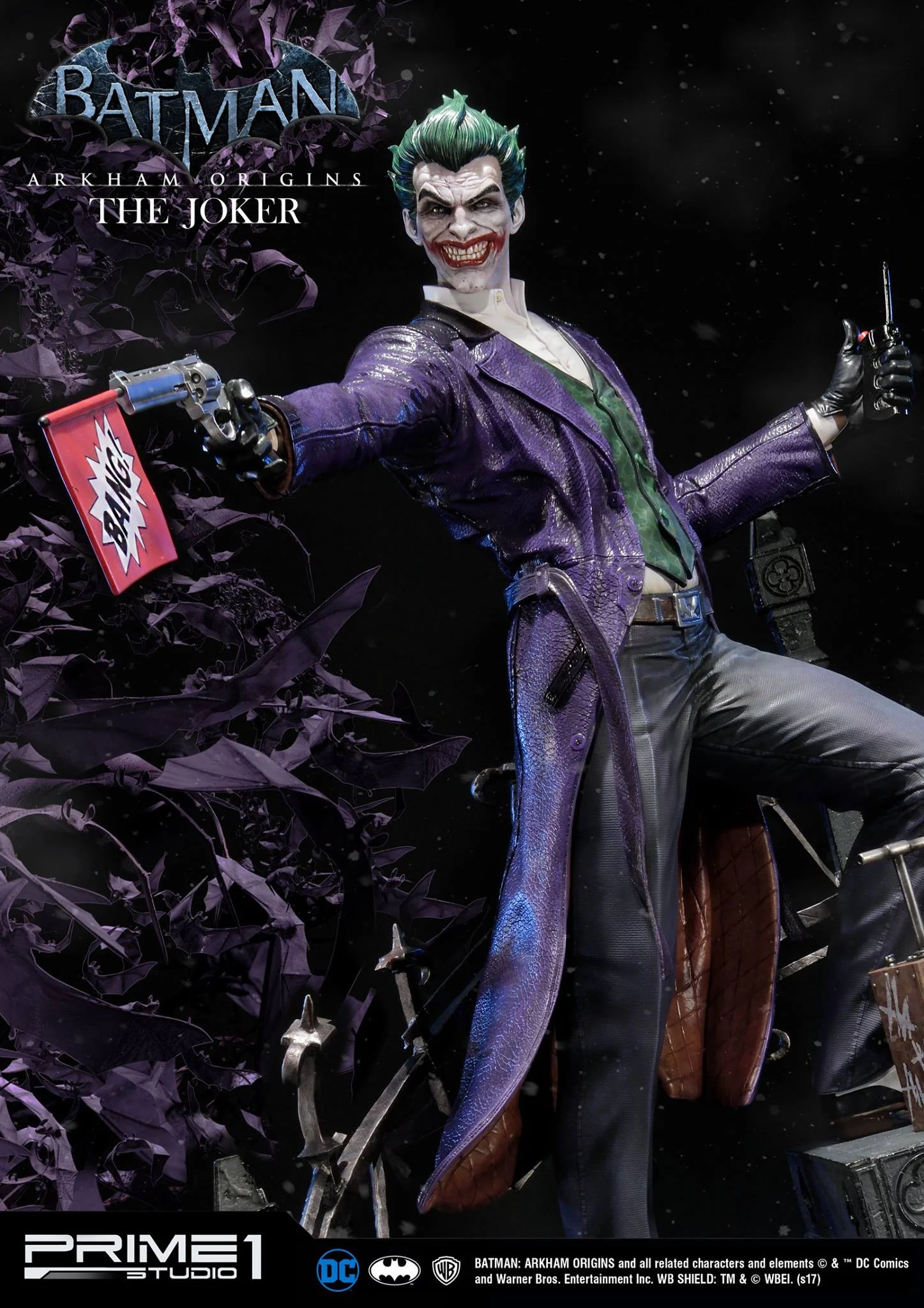 Фанатам Джокера посвящается: новая восхитительная статуя принца-клоуна - фото 1