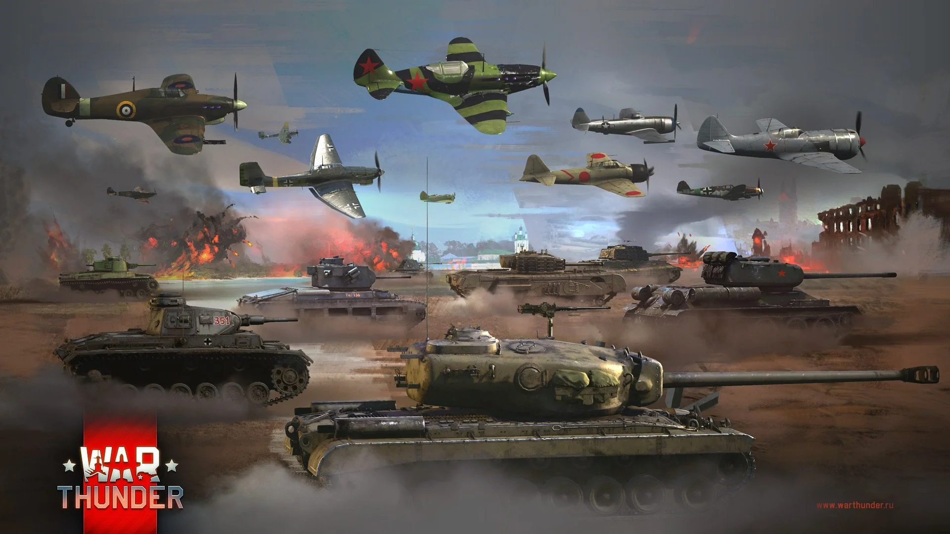 В War Thunder реконструируют сражения Великой Отечественной - фото 1