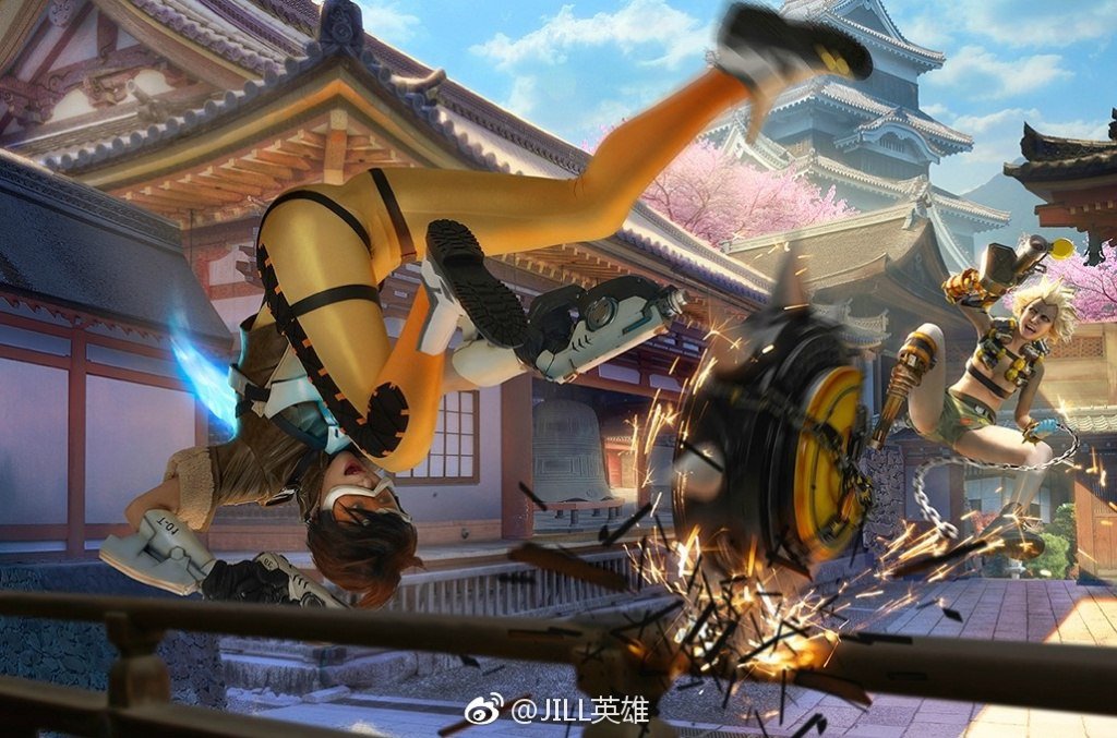 Косплей дня: жизнерадостная Трейсер из Overwatch﻿ - фото 6