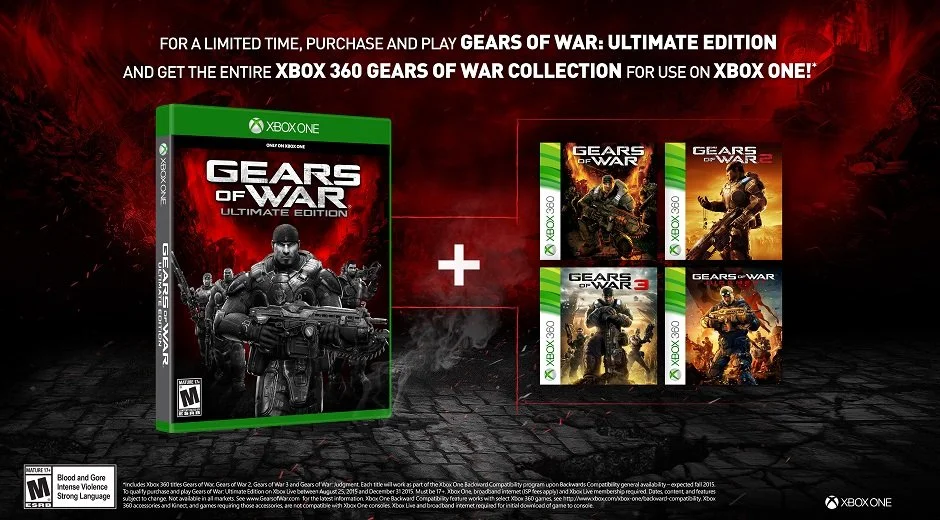Бонусом за покупку Gears of War: Ultimate Edition станет вся серия - фото 1