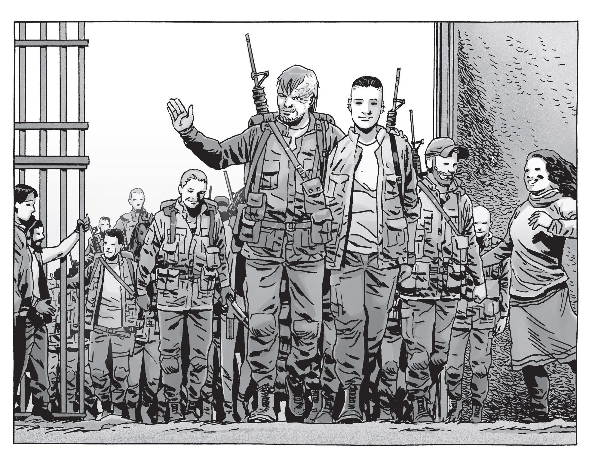 Война с Шепчущимися в комиксе The Walking Dead не оправдала ожиданий - фото 28