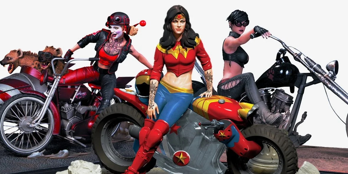В новом комиксе DC превратит супергероинь и злодеек в байкеров - фото 1