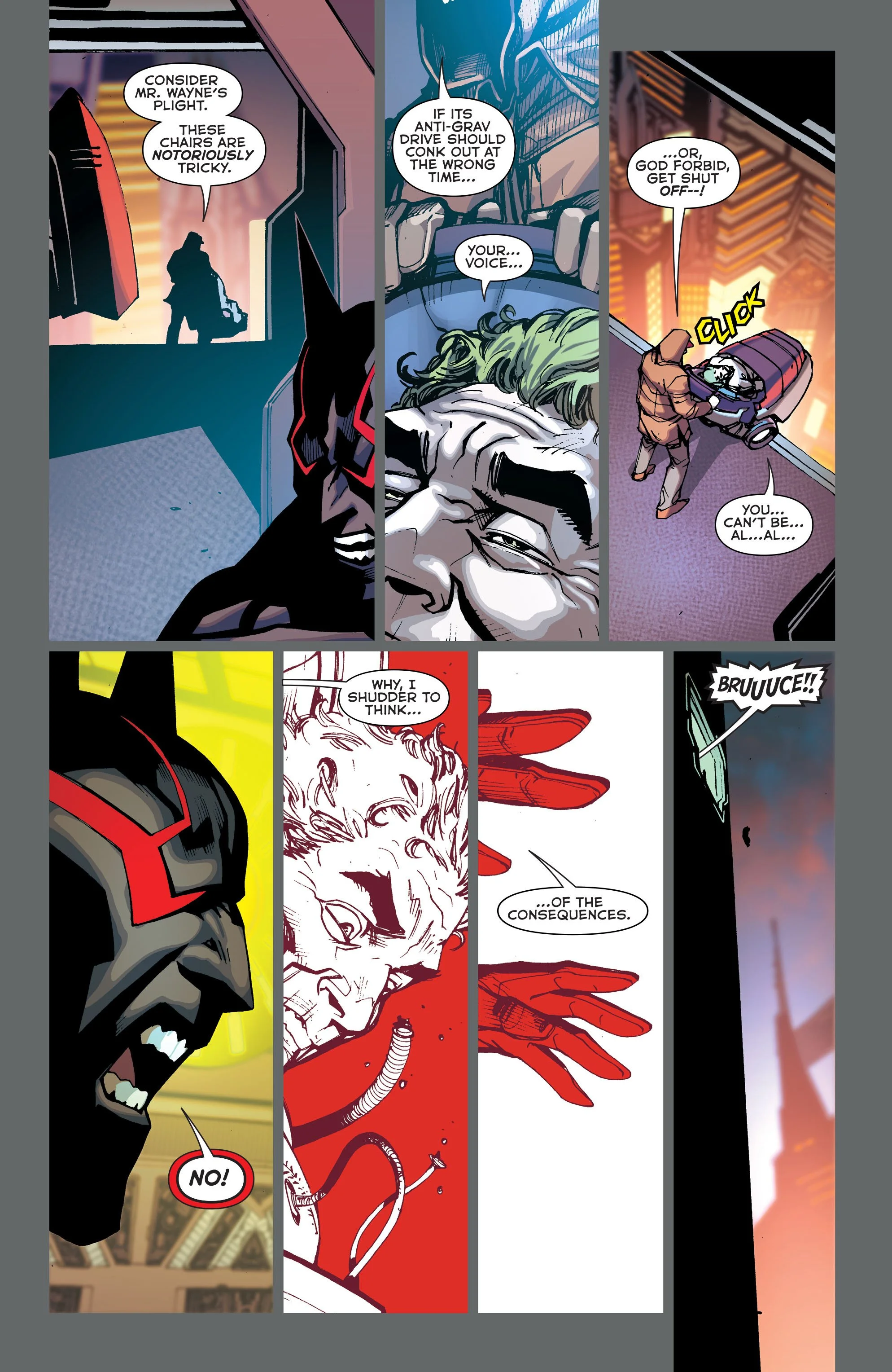 В комиксе «Бэтмен будущего» закончился сюжет о возвращении Джокера - фото 2