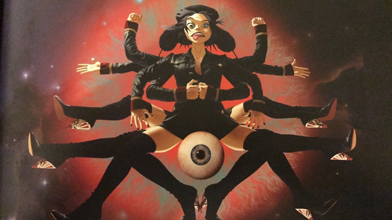 Полюбуйтесь на прекрасные иллюстрации из артбука по Humanz от Gorillaz - фото 12