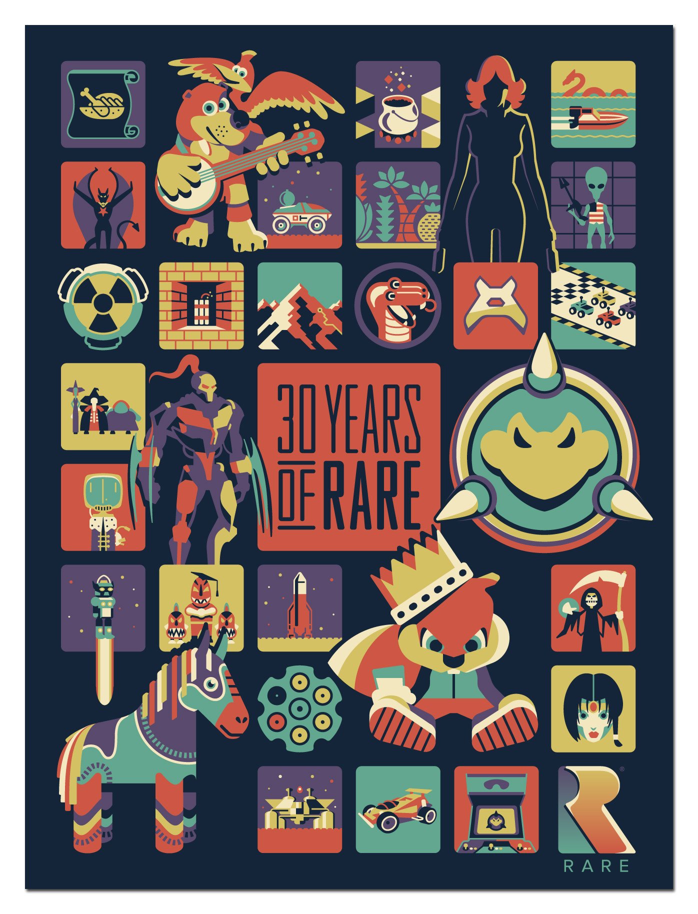 Саундтреки игр Rare вышли на виниле: и вам нужно видеть этот арт! - фото 1