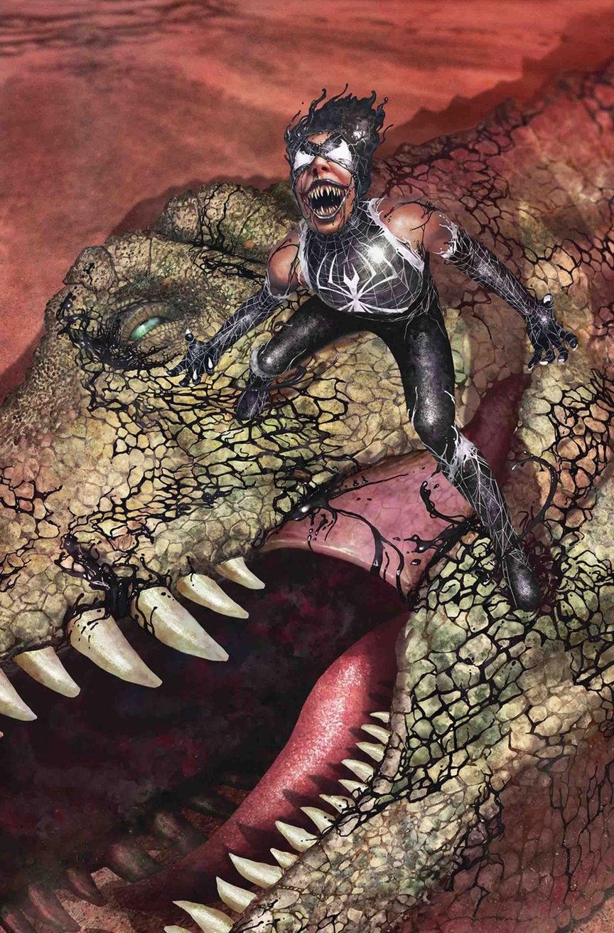 Как бы выглядели тетя Мэй, Локи и другие герои Marvel в виде Венома? - фото 10