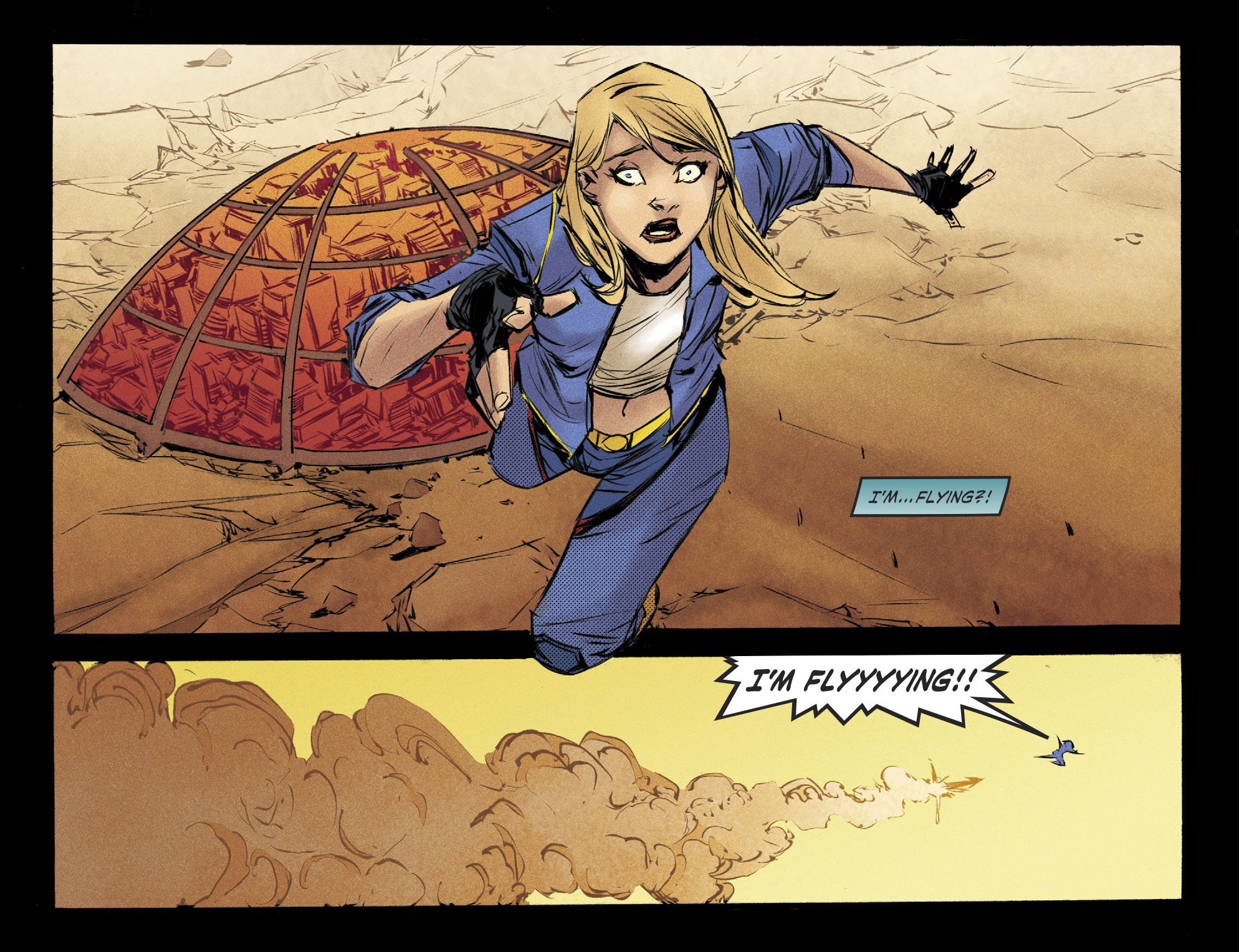 Новый постапокалиптический комикс DC начинается с истории Супергерл - фото 5