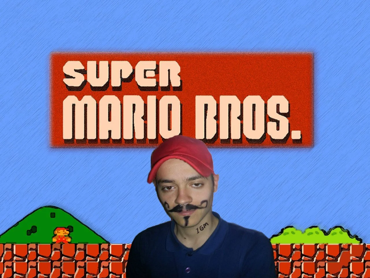 Лицо Марио, когда он снова съел не те грибы.