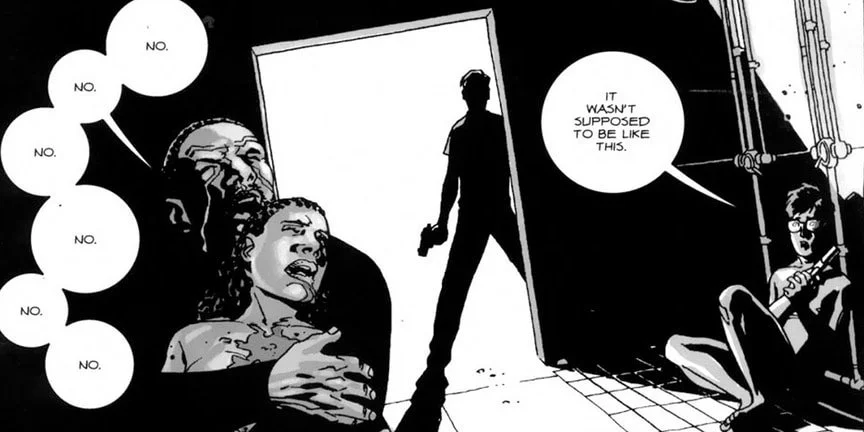 12 самых жестоких сцен в комиксе «Ходячие мертвецы» - фото 3