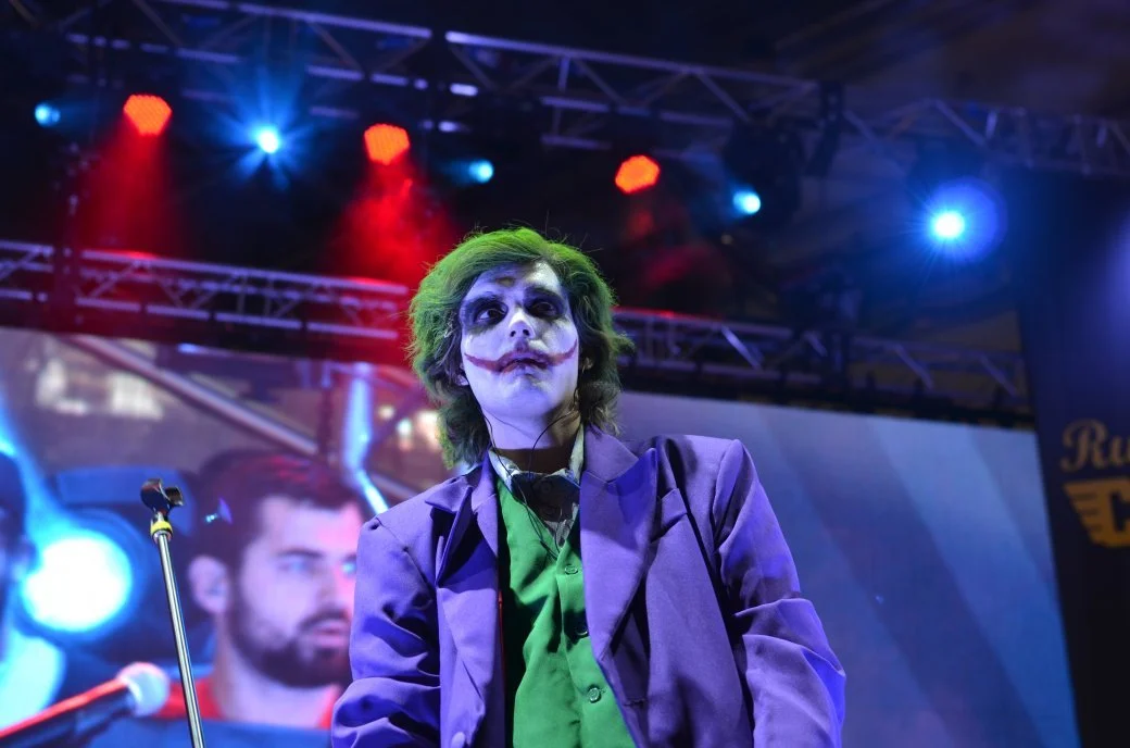 Noize MC в образе Джокера.