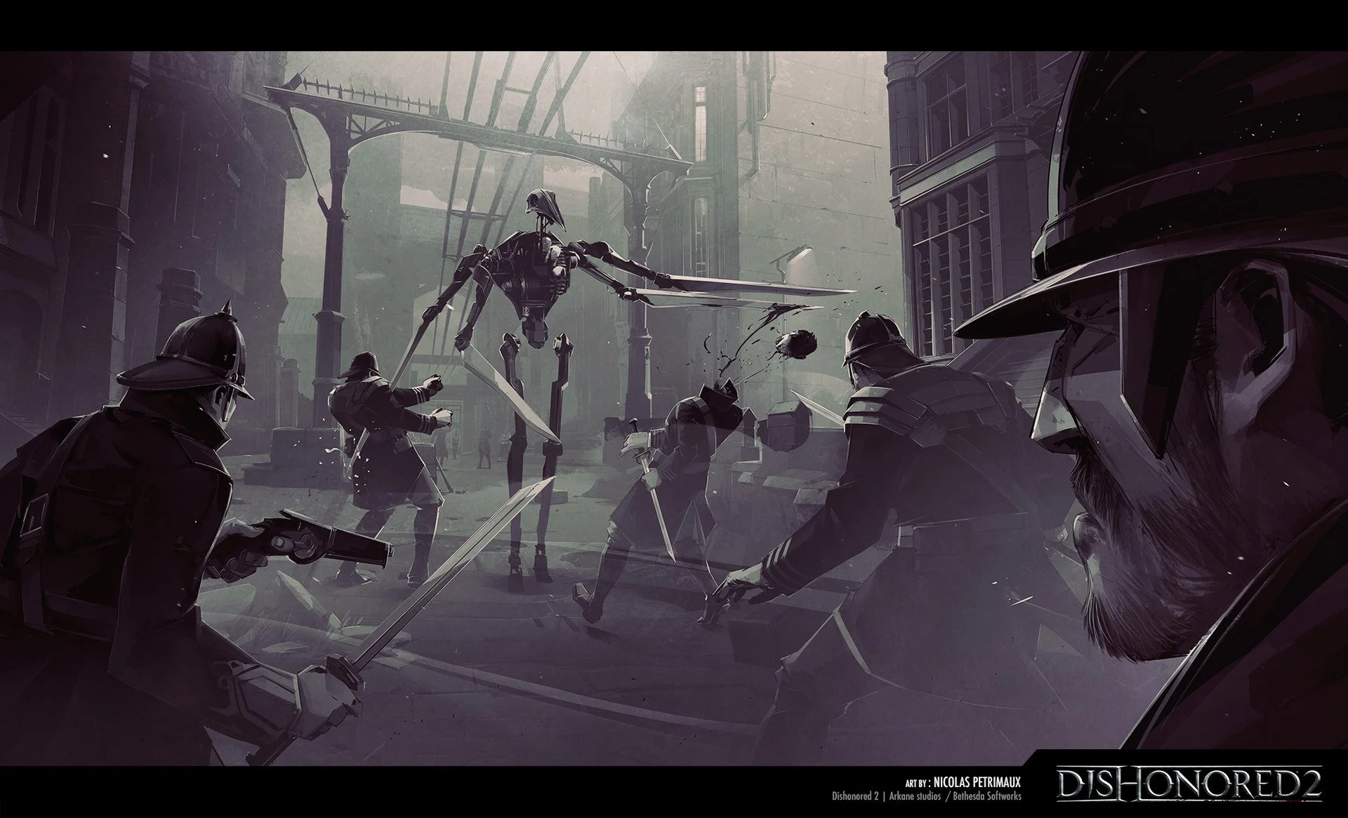 Потрясающие концепт-арты Dishonored 2 от художника игры - фото 11