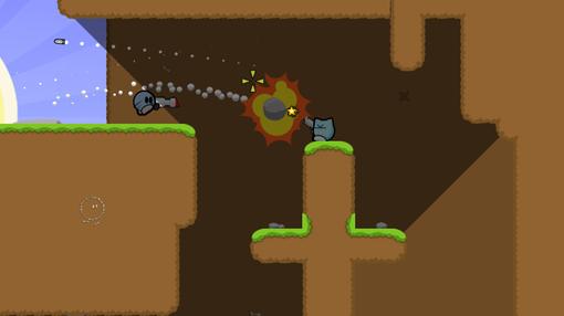 TeeWorlds многопользовательская 2d opensource игра, её часто сравнивают с такой игрой как soldat, но особенности фи .... - Изображение 1 TeeWorlds многопользовательская 2d opensource игра, её часто сравнивают с такой игрой как soldat, но особенности фи .... - Изображение 1