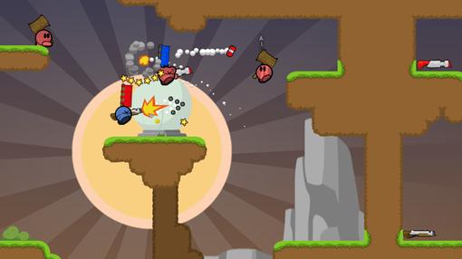 TeeWorlds многопользовательская 2d opensource игра, её часто сравнивают с такой игрой как soldat, но особенности фи .... - Изображение 2 TeeWorlds многопользовательская 2d opensource игра, её часто сравнивают с такой игрой как soldat, но особенности фи .... - Изображение 2