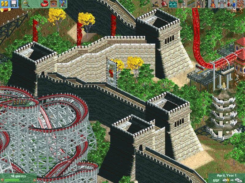 Игру Rollercoaster Tycoon 2 Игру Rollercoaster Tycoon 2