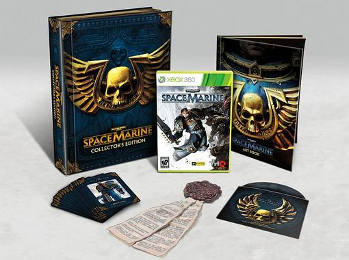 THQ анонсировала коллекционную версию шутера Warhammer 40.000: Space Marine. Помимо диска с игрой, в набор войдут: э ... - Изображение 2 THQ анонсировала коллекционную версию шутера Warhammer 40.000: Space Marine. Помимо диска с игрой, в набор войдут: э ... - Изображение 2