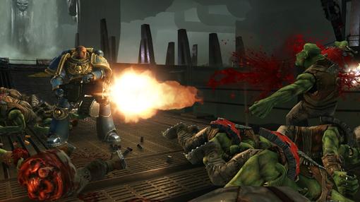 Всем привет!Недавно скачал демо Warhammer 40.000 Space Marine!Игра меня впячитлила, хотя фаном серии я не был.Обсуждаем!. - Изображение 1 Всем привет!Недавно скачал демо Warhammer 40.000 Space Marine!Игра меня впячитлила, хотя фаном серии я не был.Обсуждаем!. - Изображение 1