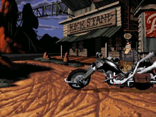 Full Throttle. (Полный газ). В одной из прошлых статей я писал о игре Day of Tentacle. И вот решил продолжи ... - Изображение 1 Full Throttle. (Полный газ). В одной из прошлых статей я писал о игре Day of Tentacle. И вот решил продолжи ... - Изображение 1