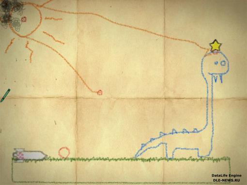 Добрый день, пользователи Канобу! Я,PC Project, познакомлю вас с игрой Crayon Physics Deluxe. Это красивая, расслабл ... - Изображение 3 Добрый день, пользователи Канобу! Я,PC Project, познакомлю вас с игрой Crayon Physics Deluxe. Это красивая, расслабл ... - Изображение 3
