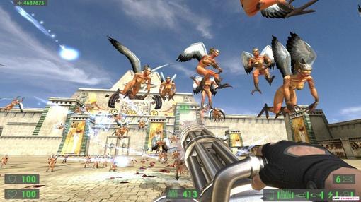 C Serious Sam хорватская компания Croteam изобрела жанр аркадного Fps: двери и лабиринты большей частью упразднили, ... - Изображение 2 C Serious Sam хорватская компания Croteam изобрела жанр аркадного Fps: двери и лабиринты большей частью упразднили, ... - Изображение 2